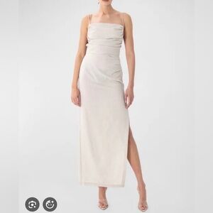 Ronny Kobo Clark linen dress